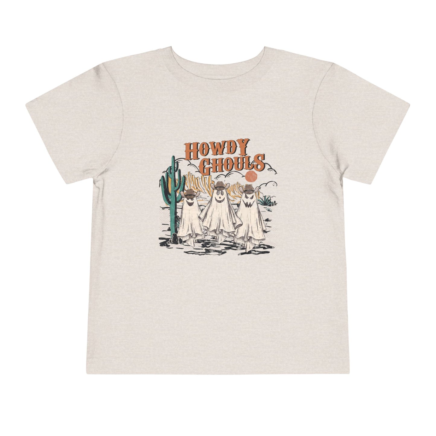 Toddler Howdy Ghouls Halloween T-shirt