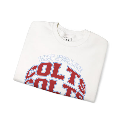 West Jessamine Colts Crewneck Sweatshirt — School Spirit Pride - Unisex