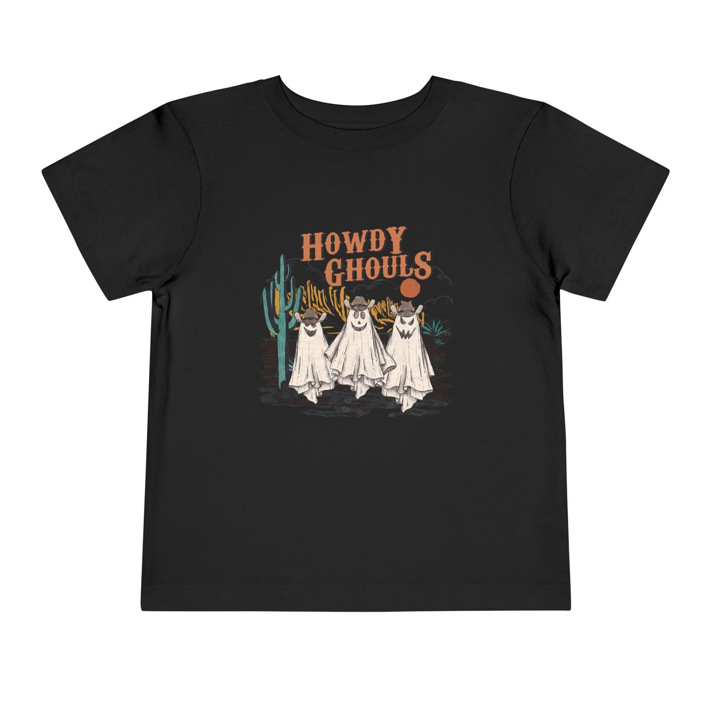 Toddler Howdy Ghouls Halloween T-shirt