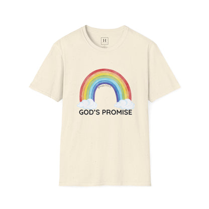 Rainbow God's Promise Genesis 13 Christian T-shirt