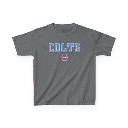 YOUTH --- COLTS - West Horseshoe Logo - Unisex Shirt