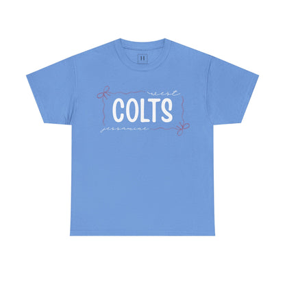 West Jessamine COLTS coquette bows - Unisex Tee