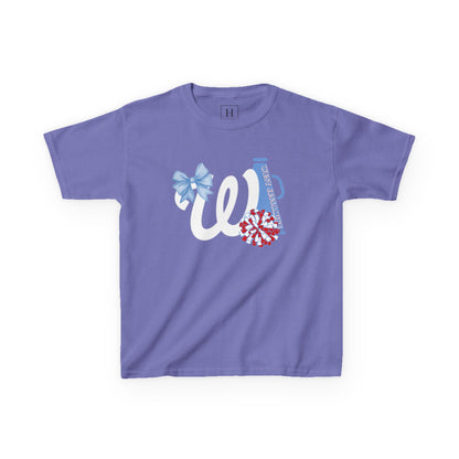 YOUTH -- West Jessamine Cheer Bow, Megaphone & Poms - Unisex Shirt