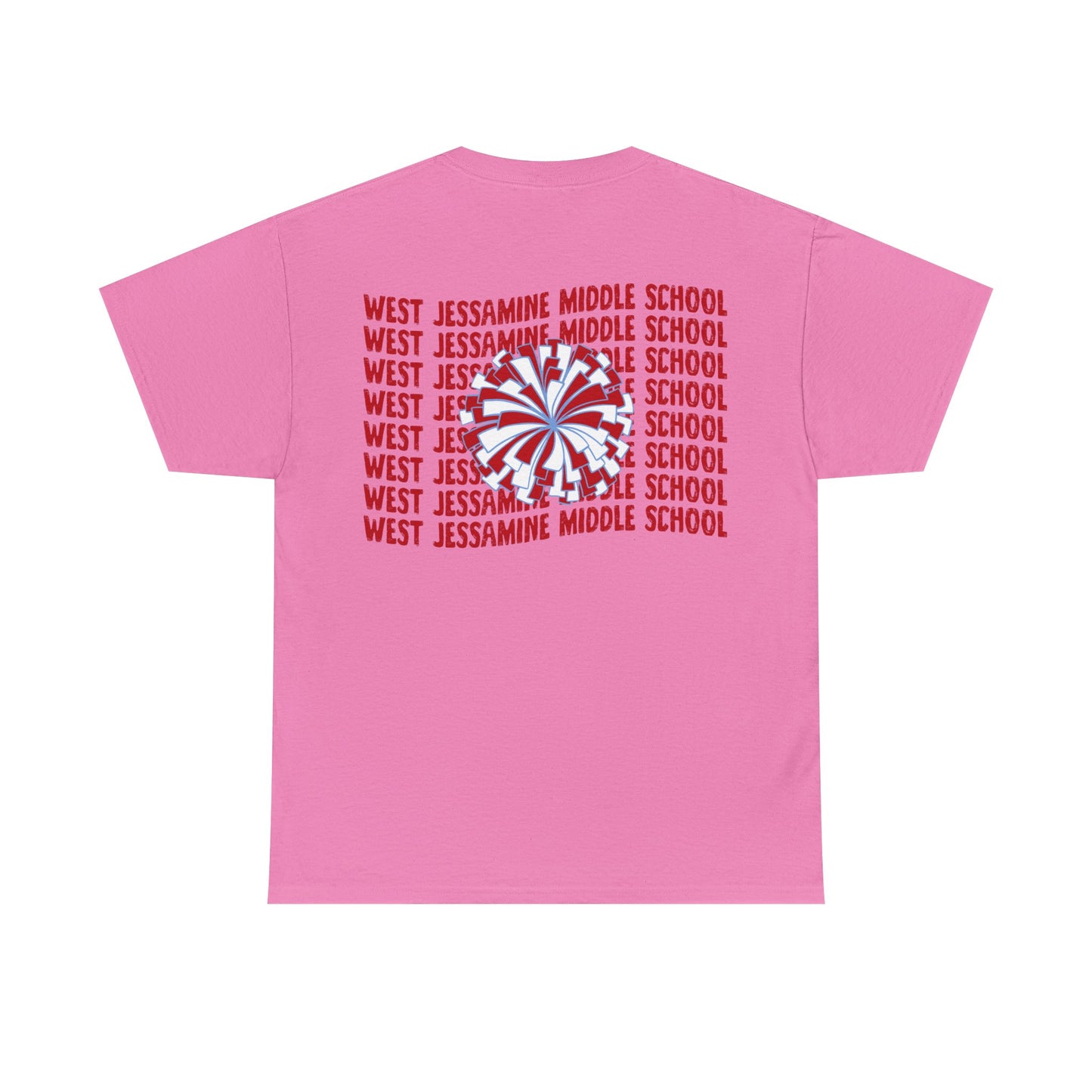 West Jessamine WJMS Colts Fan Tee —  Front & Back Unisex Tee