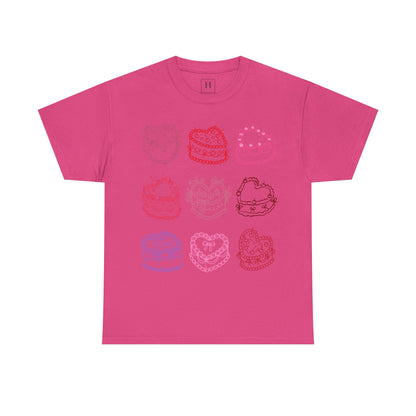 Coquette Cherry Bow Cake T-Shirt