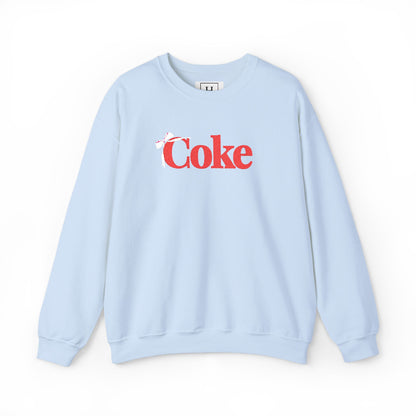 Bow 'Coke' Crewneck Sweatshirt - Embroidered
