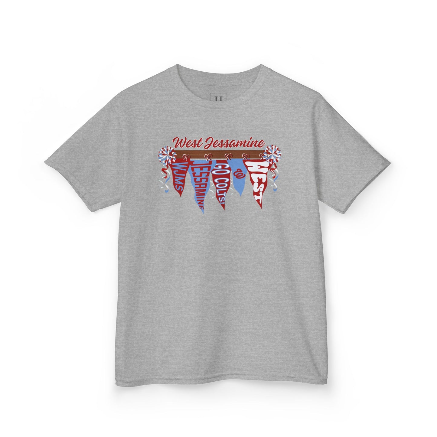 YOUTH --- WJMS : West Jessamine Pennant Flags - Unisex Shirt