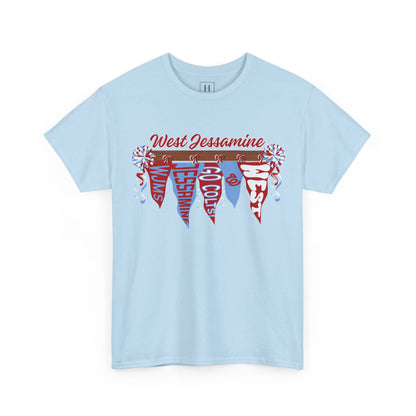 WJMS : West Jessamine Pennant Flags - Unisex Shirt
