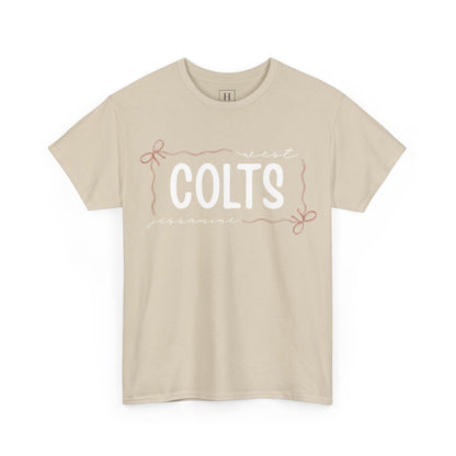 West Jessamine COLTS coquette bows - Unisex Tee
