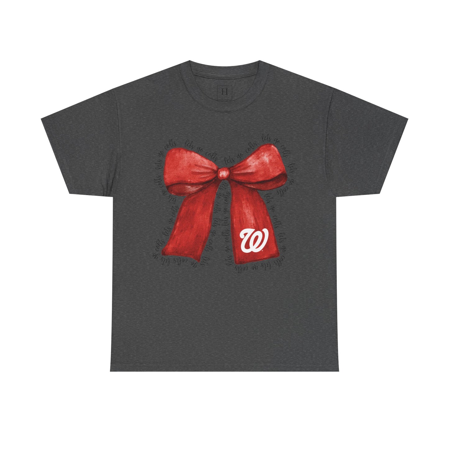 Let's Go Colts Bow - W Logo Unisex T-Shirt