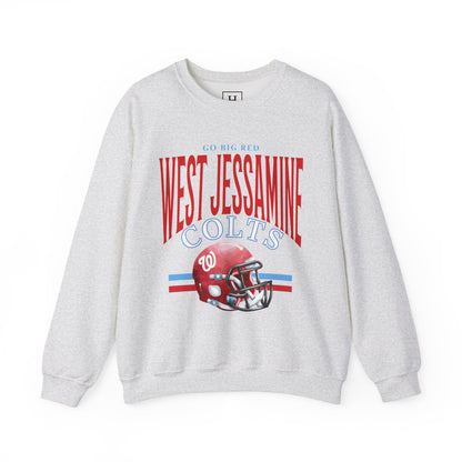 Go Big Red West Jessamine Football - Unisex Sweatshirt