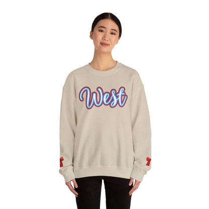 WJ WEST Jessamine -- Bows on Sleeves -- Unisex Sweatshirt