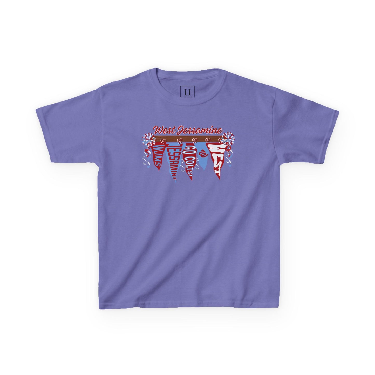 YOUTH --- WJMS : West Jessamine Pennant Flags - Unisex Shirt