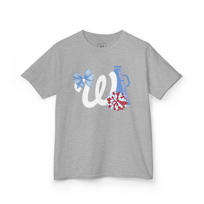 YOUTH -- West Jessamine Cheer Bow, Megaphone & Poms - Unisex Shirt