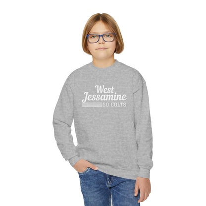 Youth Crewneck Sweatshirt - West Jessamine Colts - Unisex