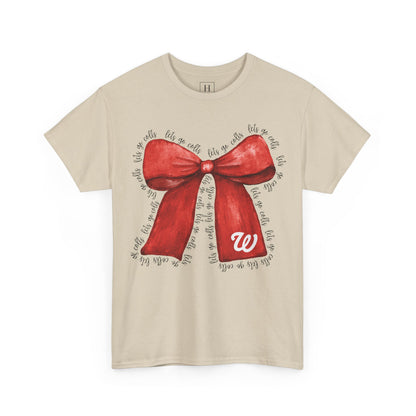 WJ Let's Go Colts Cheer Bow w/ WJ logo - Unisex Shirt