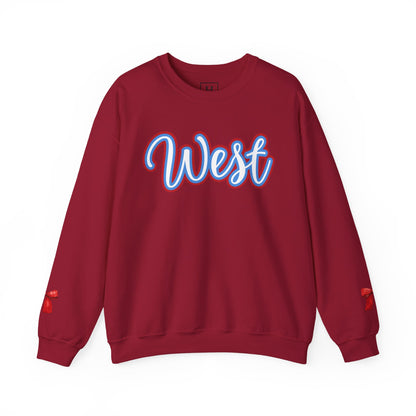 WJ WEST Jessamine -- Bows on Sleeves -- Unisex Sweatshirt