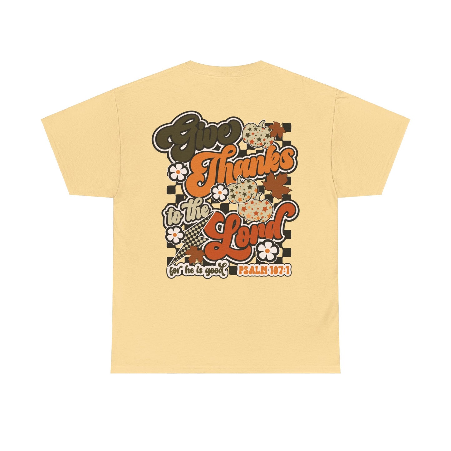 Retro Give Thanks To The Lord T-Shirt