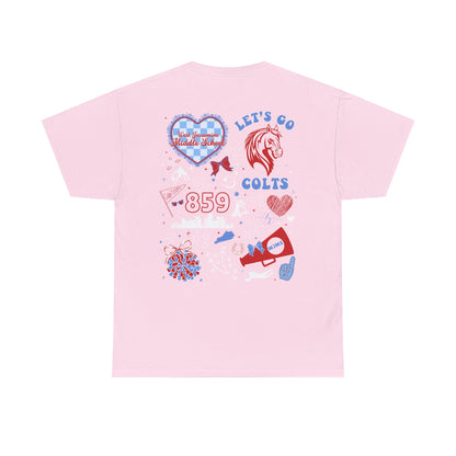 WJMS HEART COQUETTE GO COLTS (FRONT & BACK)