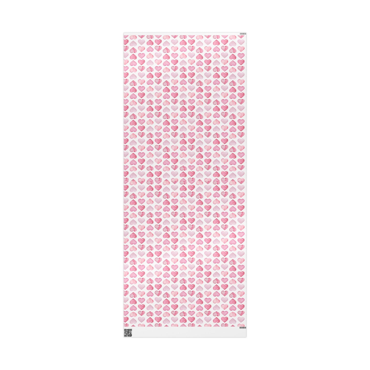 Shades of Pink Heart Wrapping Paper — Coquette Gift Wrap