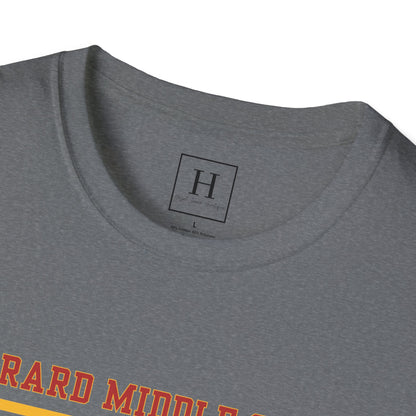 GMS Garrard Middle School Cougars T-Shirt (Front Only)
