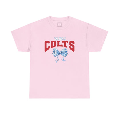 West Jessamine (WJMS) COLTS Coquette Bow Unisex Tee