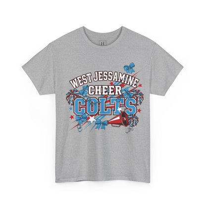 West Jessamine Cheer COLTS - Poms, Bows, Stars - Unisex Shirt