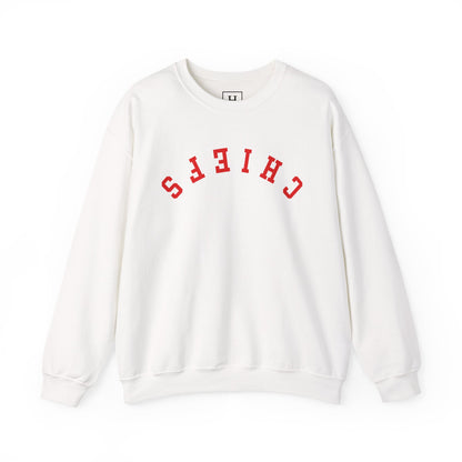 KC Chiefs Upside Down Lettering - Unisex Sweatshirt