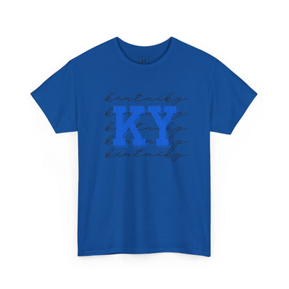 kentucky KY uk blue Short Sleeve Tee