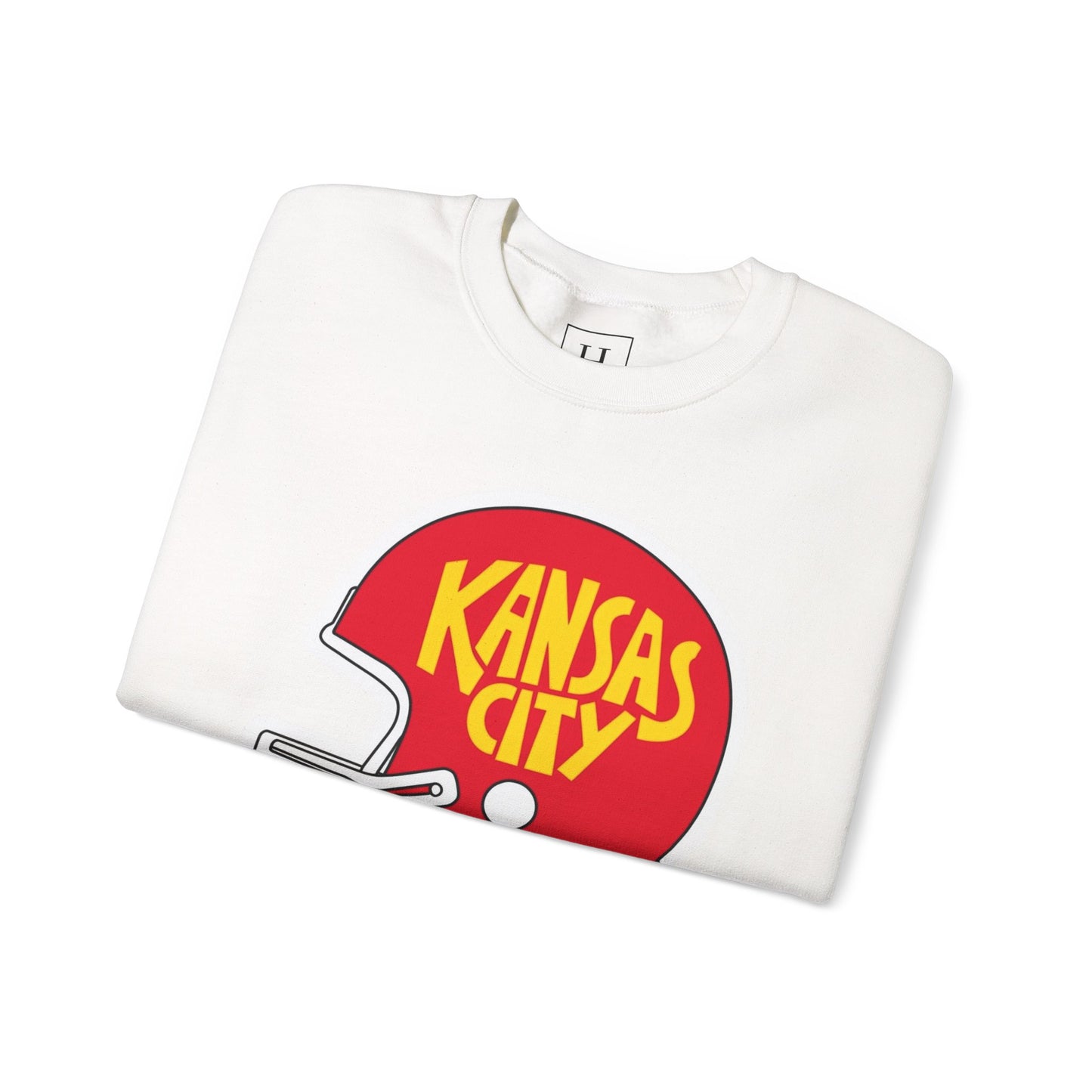 Game Day KS Chiefs Football Helmet - Unisex Sweatshirt