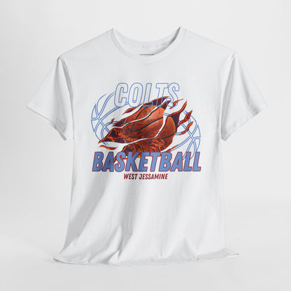 West Jessamine Colts Basketball  —  Unisex T-Shirt