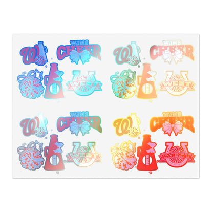 WJMS CHEER STICKERS (20 total)