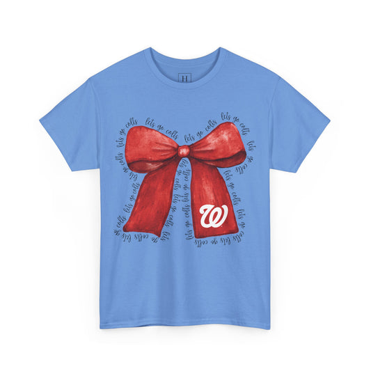 Let's Go Colts Bow - W Logo Unisex T-Shirt