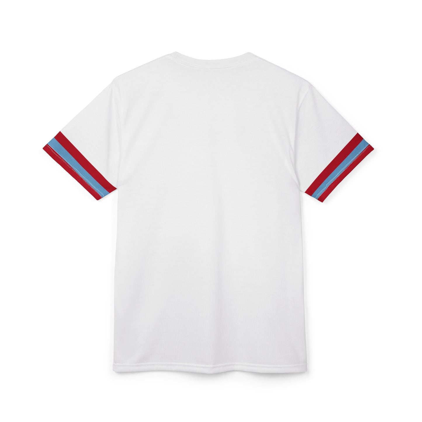 West Jess Football Helmet Striped-Sleeve Unisex T-Shirt