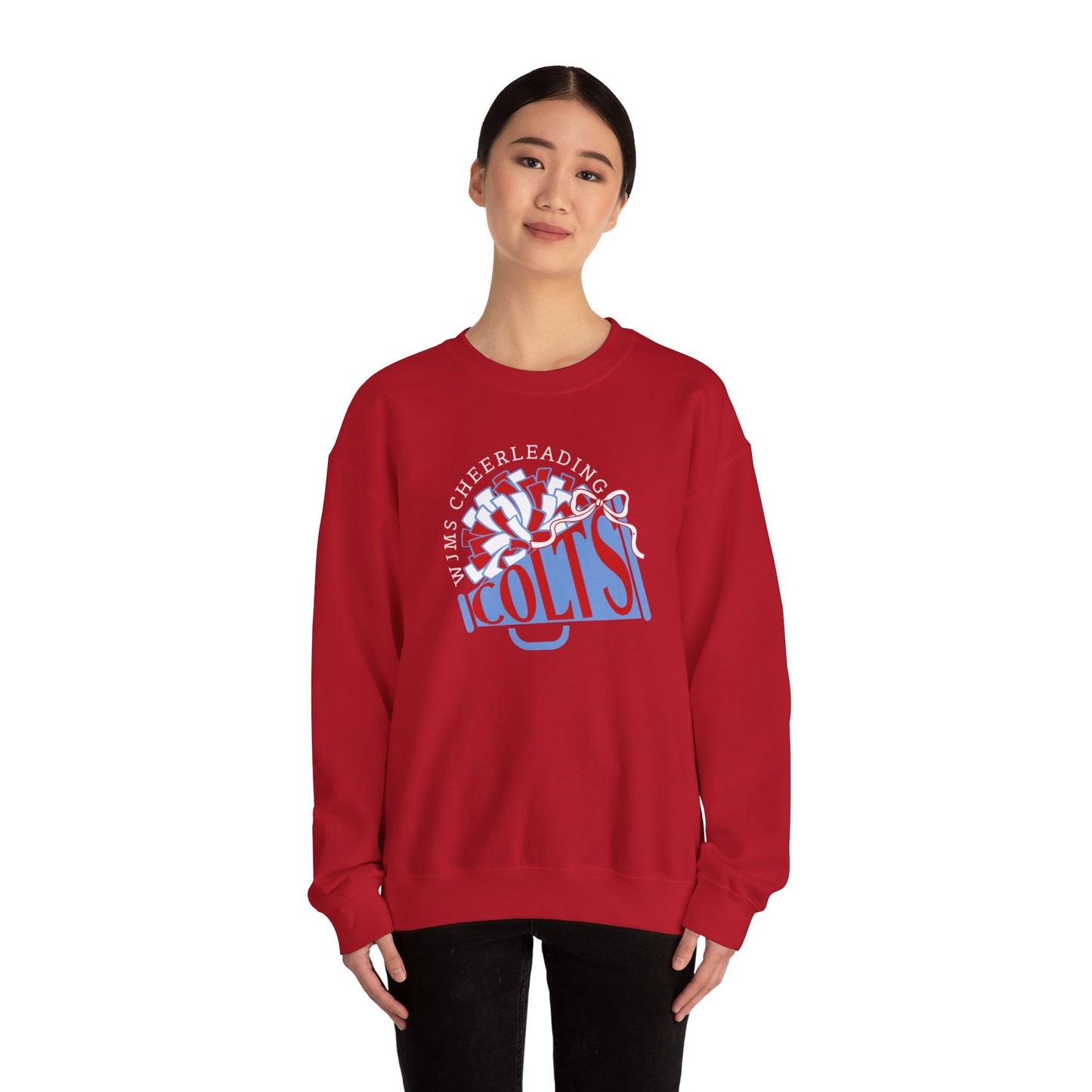 WJMS Cheerleading Megaphone Colts - Unisex Sweatshirt