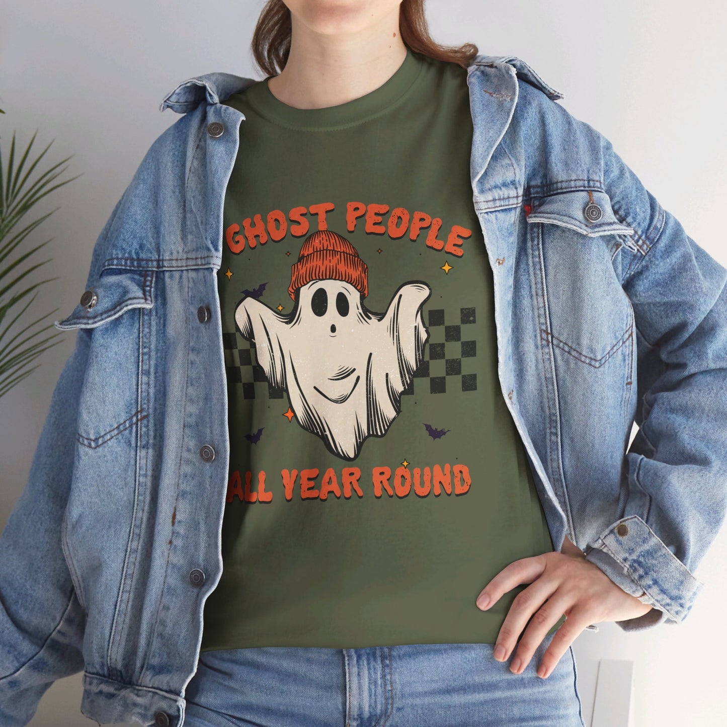 Retro Ghost People Year Round Tee