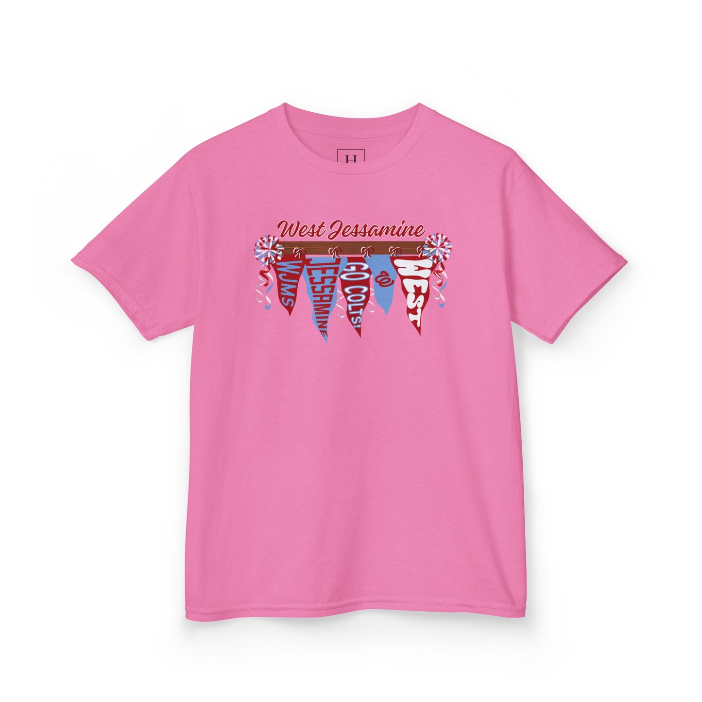 YOUTH --- WJMS : West Jessamine Pennant Flags - Unisex Shirt