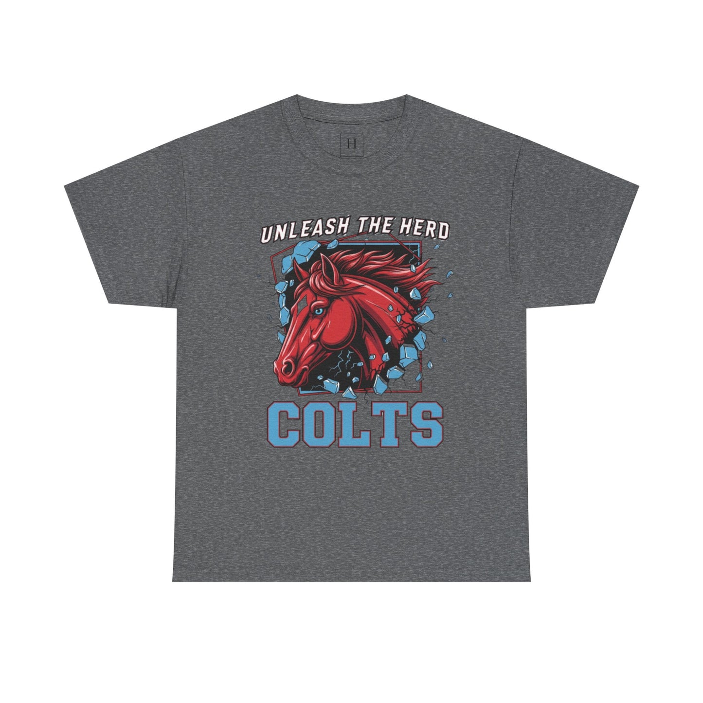 Vintage Horsehead Unisex Tee - Unleash the Herd Design
