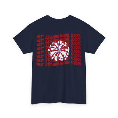 West Jessamine WJMS Colts Fan Tee —  Front & Back Unisex Tee