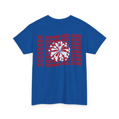 West Jessamine WJMS Colts Fan Tee —  Front & Back Unisex Tee