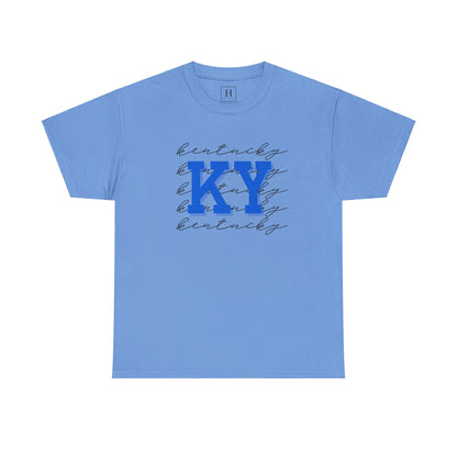 kentucky KY uk blue Short Sleeve Tee