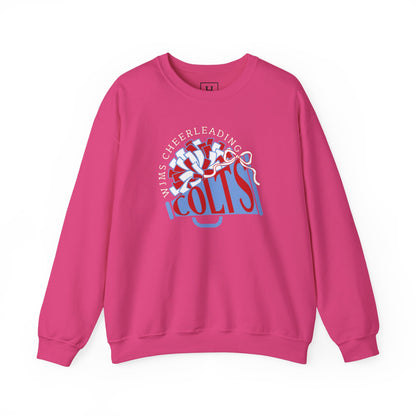 WJMS Cheerleading Megaphone Colts - Unisex Sweatshirt