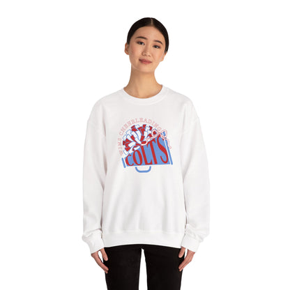 WJMS Cheerleading Megaphone Colts - Unisex Sweatshirt