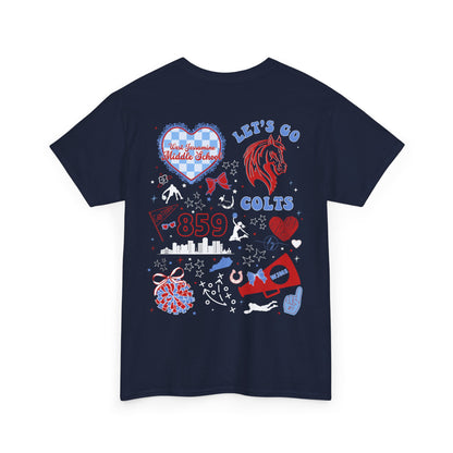 WJMS HEART COQUETTE GO COLTS (FRONT & BACK)