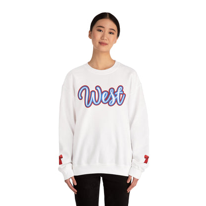 WJ WEST Jessamine -- Bows on Sleeves -- Unisex Sweatshirt