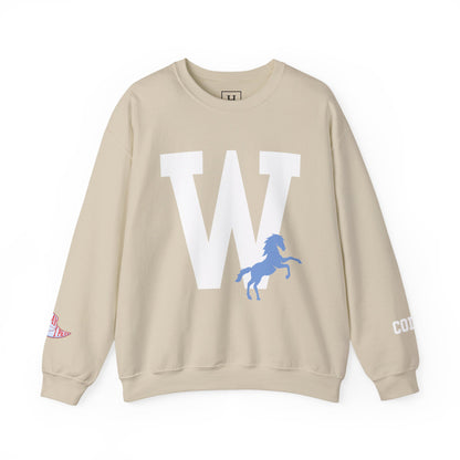 Crewneck Sweatshirt - W HORSE Colts Sweater West Jessamine