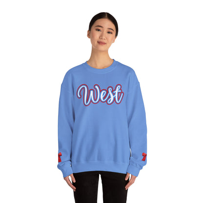 WJ WEST Jessamine -- Bows on Sleeves -- Unisex Sweatshirt
