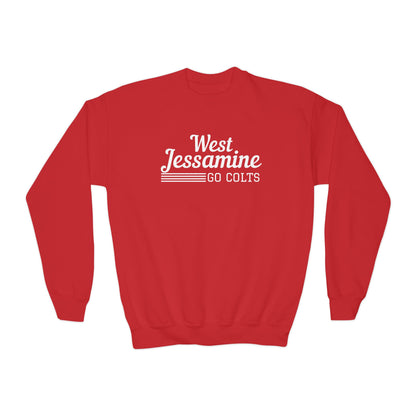 Youth Crewneck Sweatshirt - West Jessamine Colts - Unisex