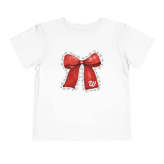 Toddler; West Jessamine Coquette Bow; Let's Go Colts - Unisex T-shirt