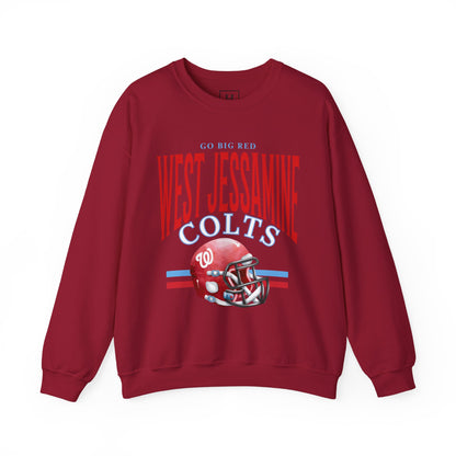 Go Big Red West Jessamine Football - Unisex Sweatshirt